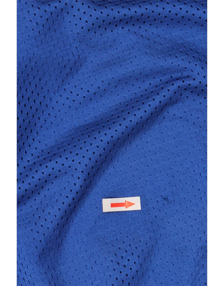 ADIDAS Herre New York Knicks Sportsshorts Store Blå Polyester