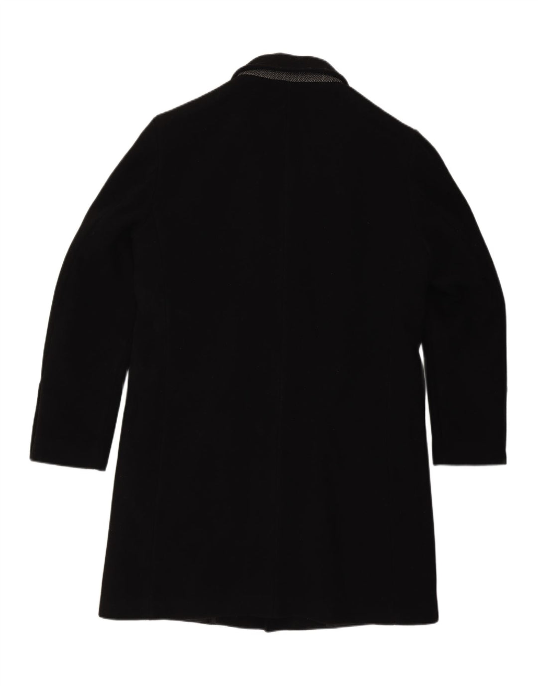 Superdry Herre Overfrakke UK 40 Large Black Wool