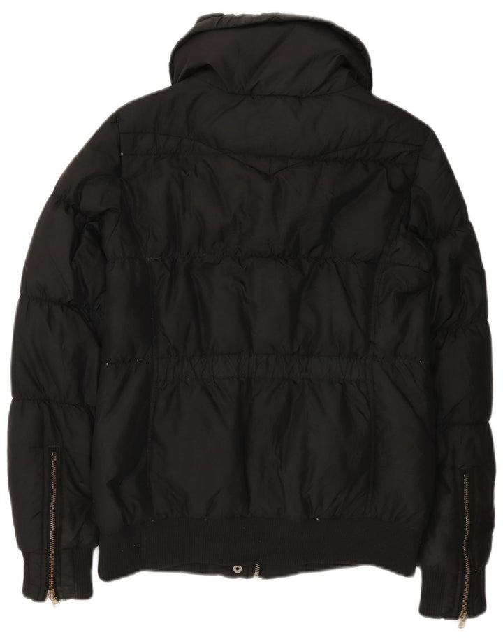 LEVI'S Polstret jakke til kvinder UK 10 Lille sort polyester
