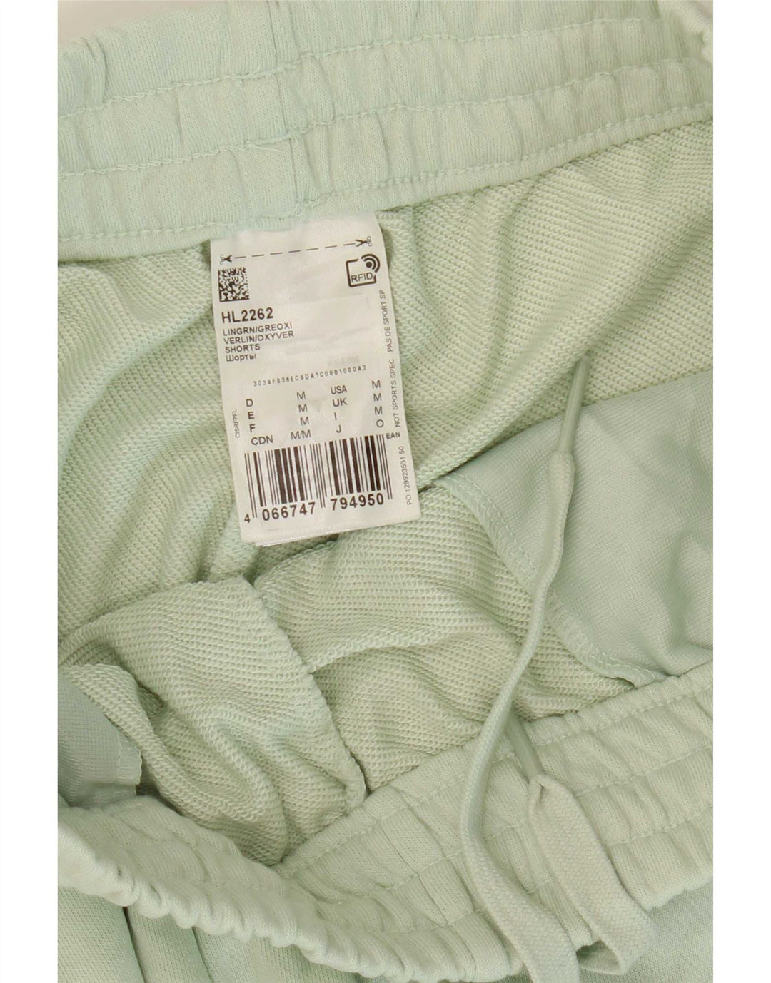 Adidas Herre Sportshorts Medium Grøn Bomuld
