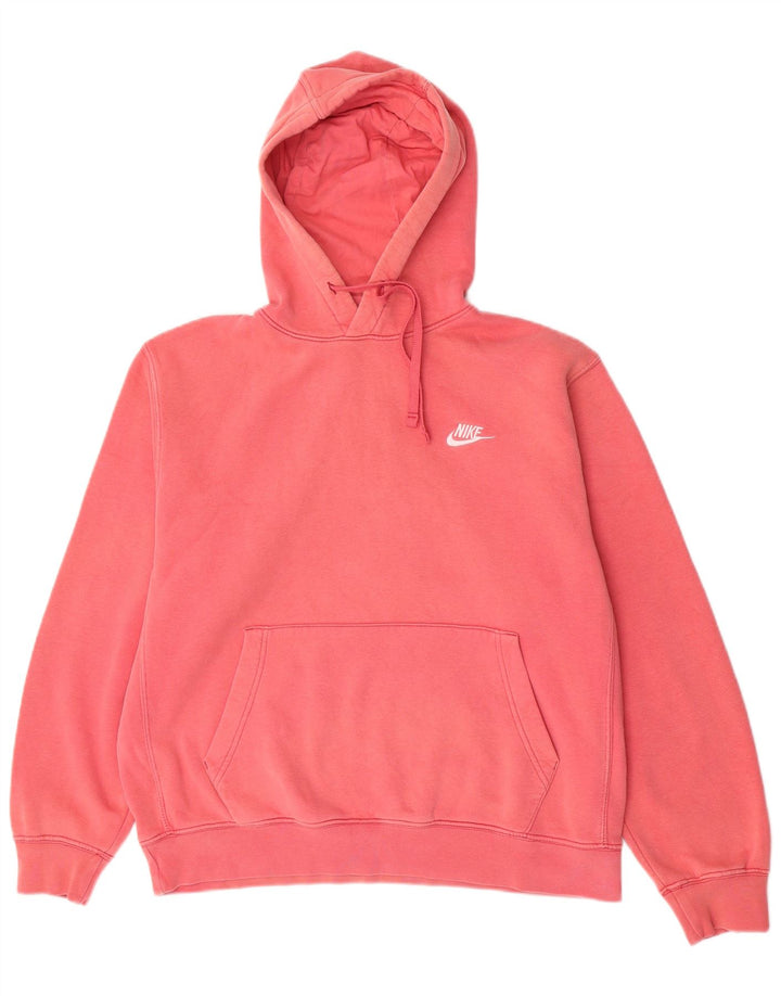 Nike oversized hættetrøje til kvinder DK 14 Medium Pink Bomuld