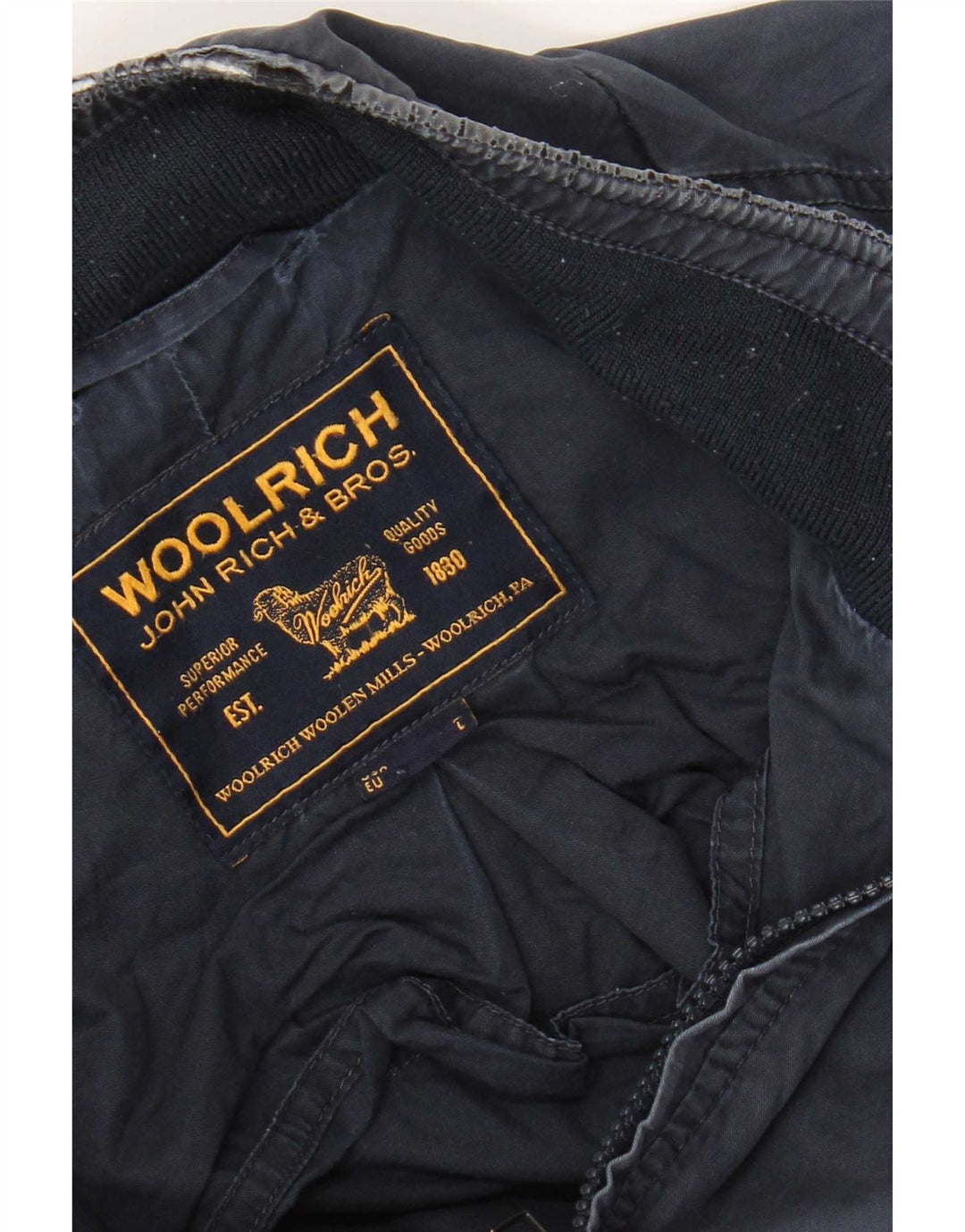 Woolrich Bomberjakke til mænd IT 50 Large Navy Blue