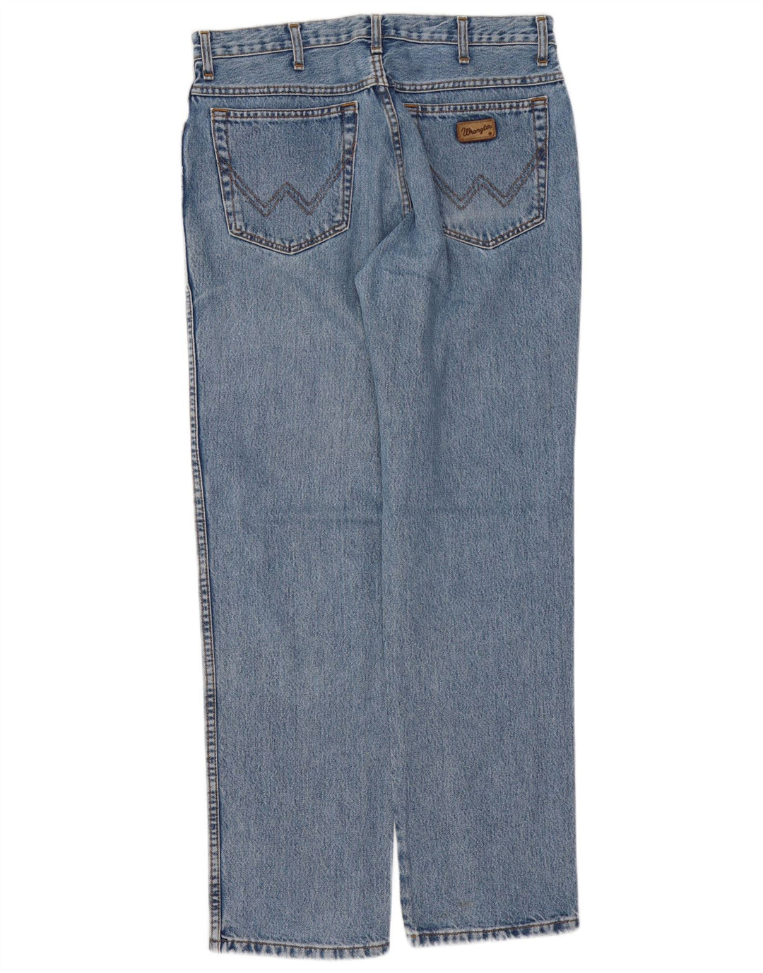 WRANGLER Herre Texas Straight Jeans W33 L32 Blå Bomuld