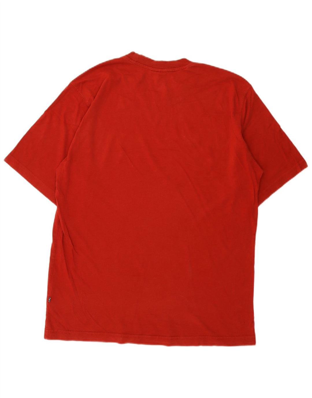 ADIDAS Grafisk T-shirt top til mænd UK 40/42 Medium Rød