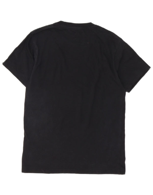 Vans Herre Classic Fit T-Shirt Top Lille Sort Bomuld