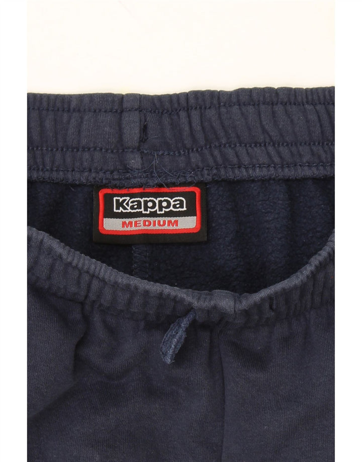 KAPPA Mens Tracksuit Trousers Joggers Medium Navy Blue Cotton Vintage Kappa and Second-Hand Kappa from Messina Hembry 
