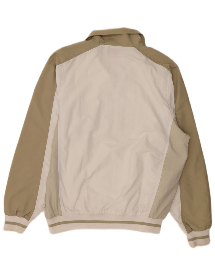 Kappa Træningsdragt til mænd Topjakke Medium Off White Colourblock Polyamid