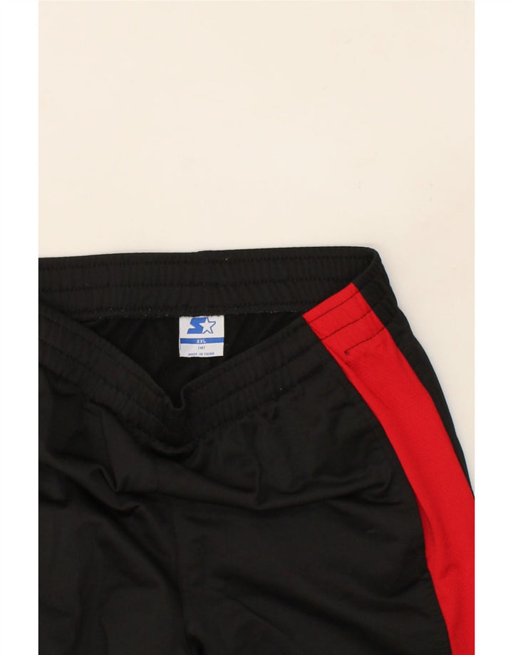 STARTER Boys Climacool Tracksuit Trousers 15-16 Years 2XL Black Vintage Starter and Second-Hand Starter from Messina Hembry 