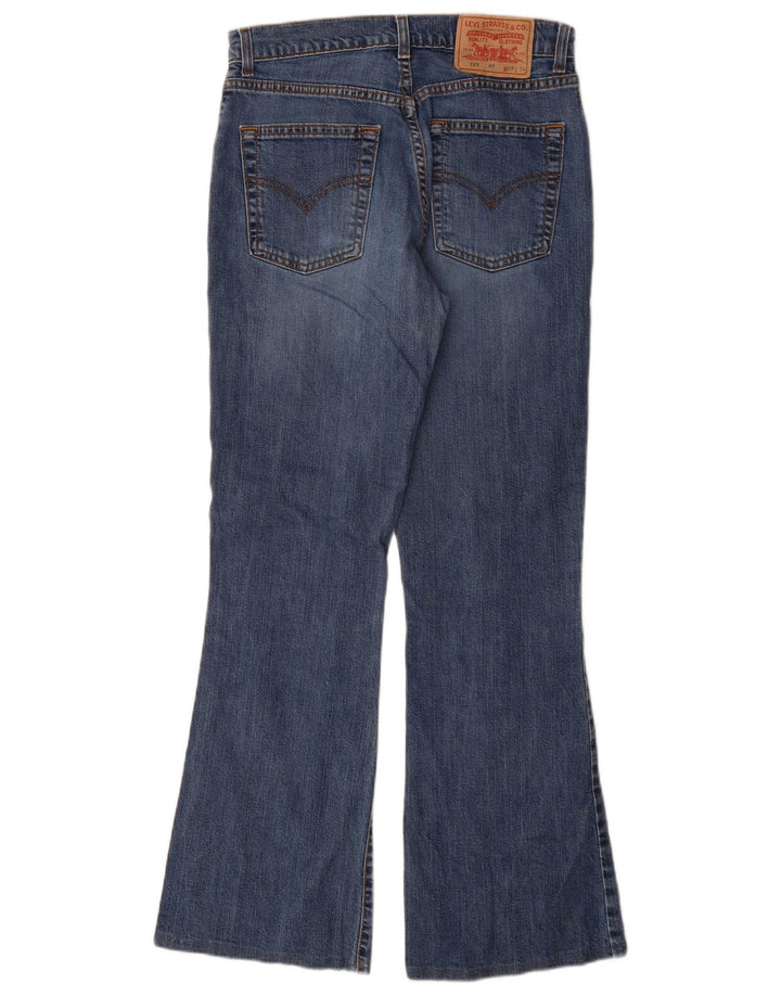 Levi's Dame 525 Bootcut Jeans W29 L30 Blå Bomuld