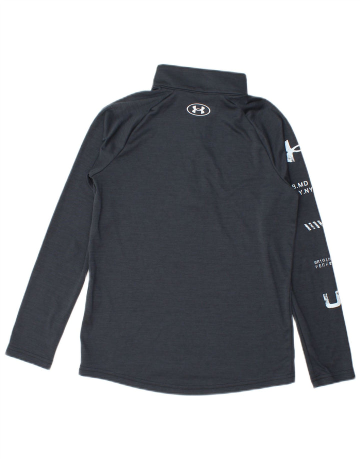 Under Armour Boys Grafisk Pullover Træningsdragt Top 9-10 år Medium Grå