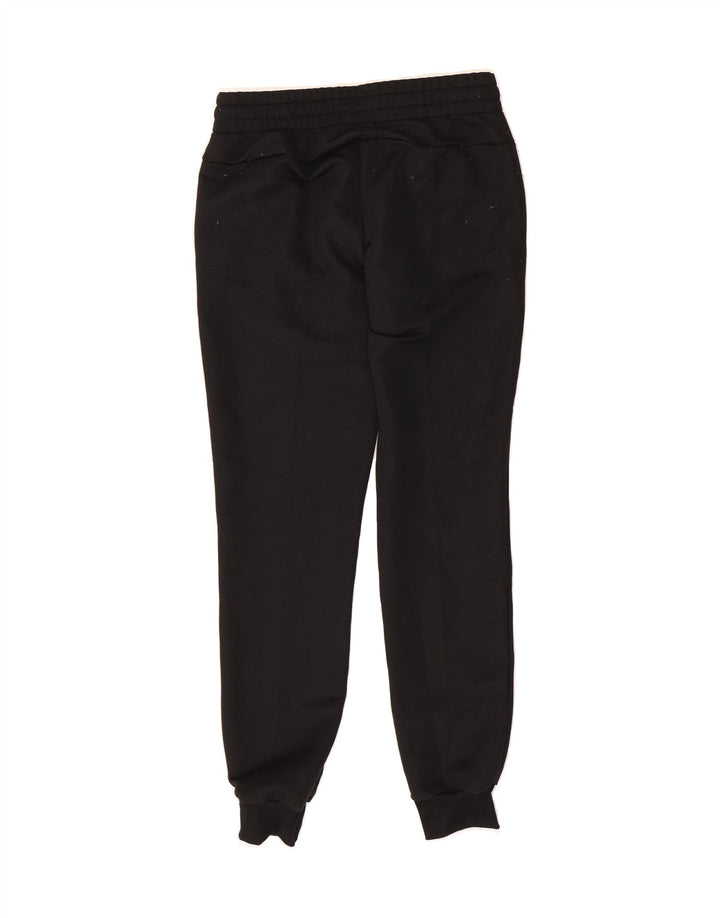 ADIDAS Womens Tracksuit Trousers Joggers UK 8/10 Small  Black Polyester Vintage Adidas and Second-Hand Adidas from Messina Hembry 