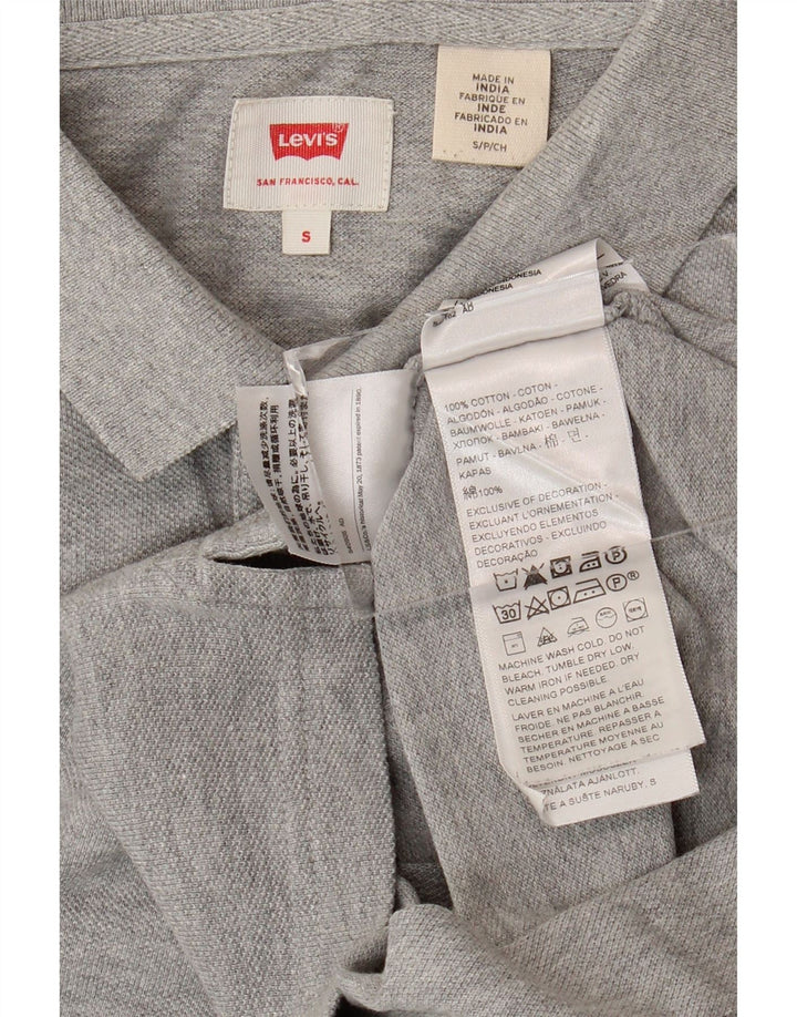LEVI'S herre poloshirt lille grå bomuld