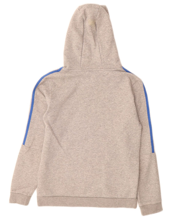 Adidas hættetrøje til drenge 11-12 år Grå Flecked Bomuld