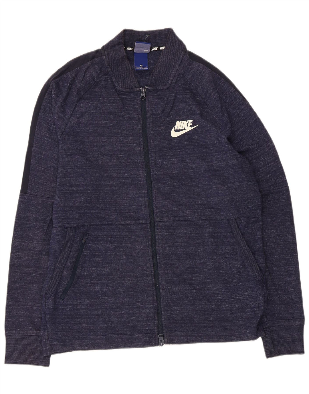 Nike træningsdragt til mænd, topjakke, medium marineblå flækket bomuld
