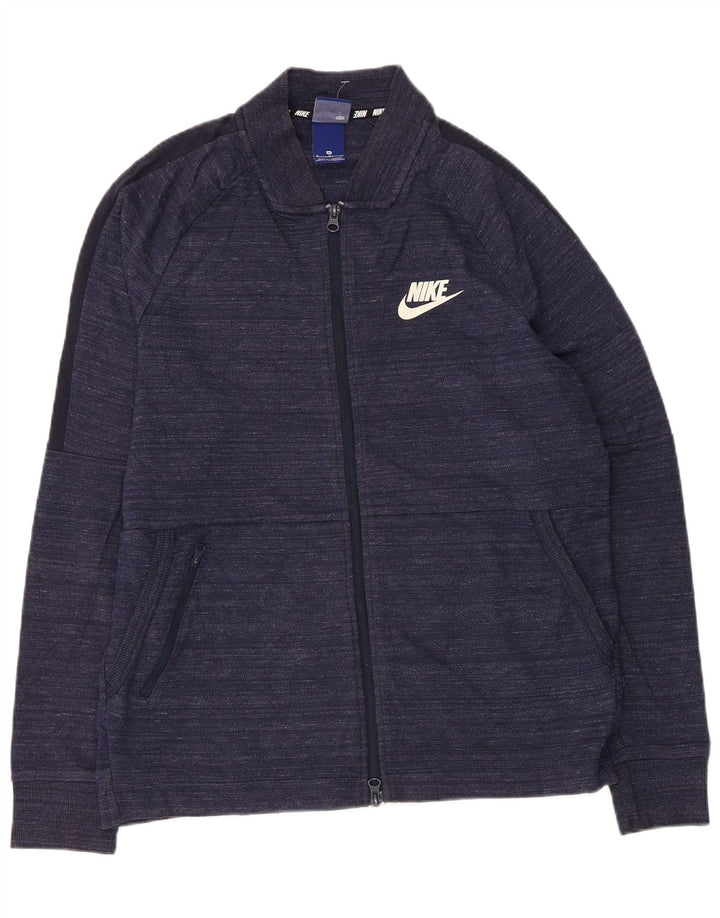 Nike træningsdragt til mænd, topjakke, medium marineblå flækket bomuld