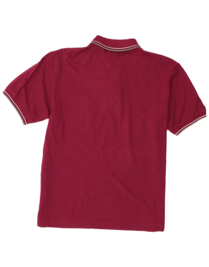 Kappa Kortærmet Herre Regular Fit Polo Shirt Stor Rød Bomuld