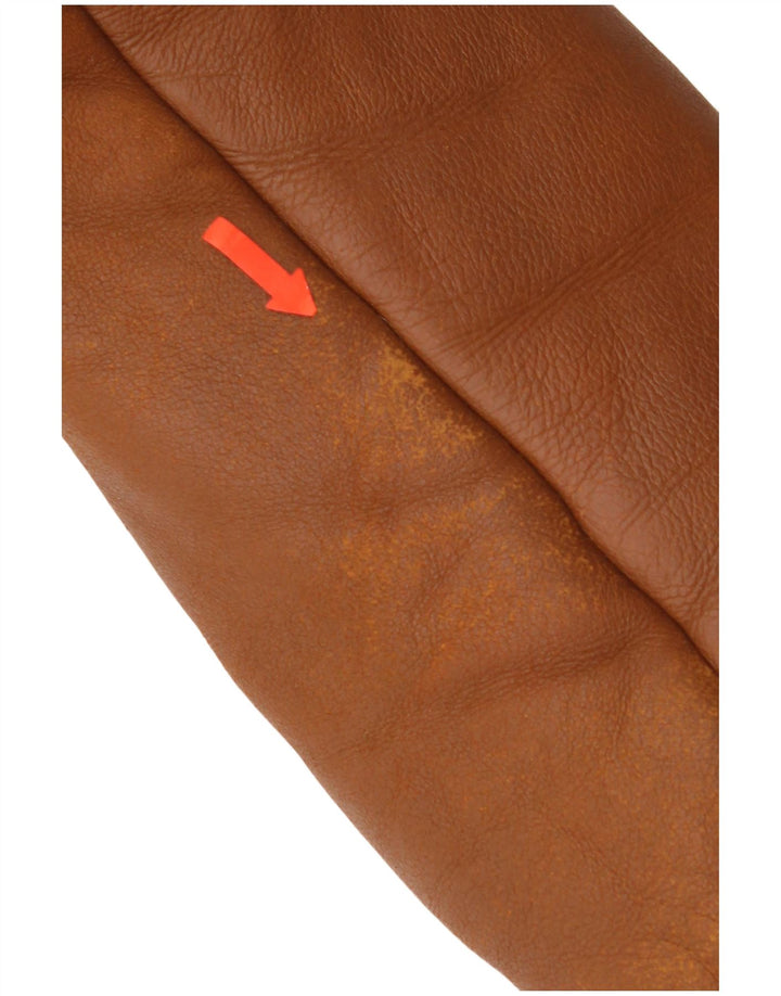 Vintage Dame Shearling Jacket IT 50 Large Brown Shearling