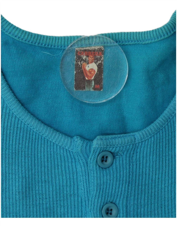 Carrera Dame Kortærmet Jumper Sweater med rund hals UK 14 Medium Blue