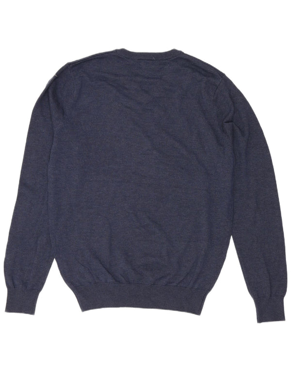 Calvin Klein Herre Golf V-hals sweater Medium Marineblå Bomuld