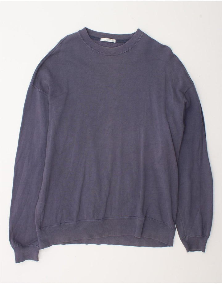 Marks & Spencer Sweatshirt til mænd Stor marineblå bomuld