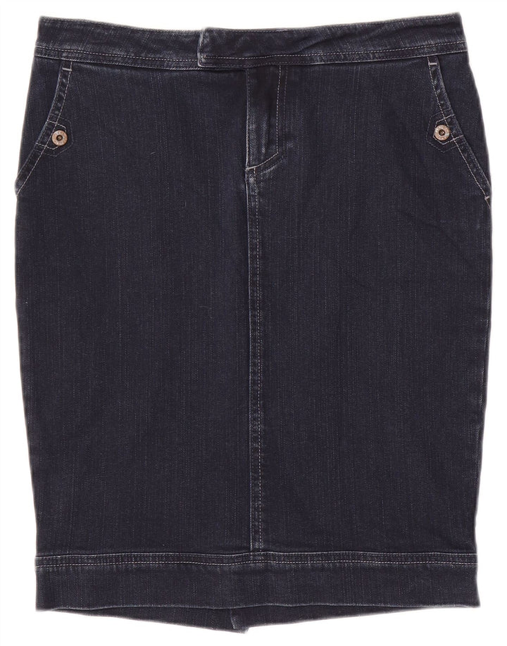 Woolrich Dame Denim Nederdel W29 Medium Navy Blue