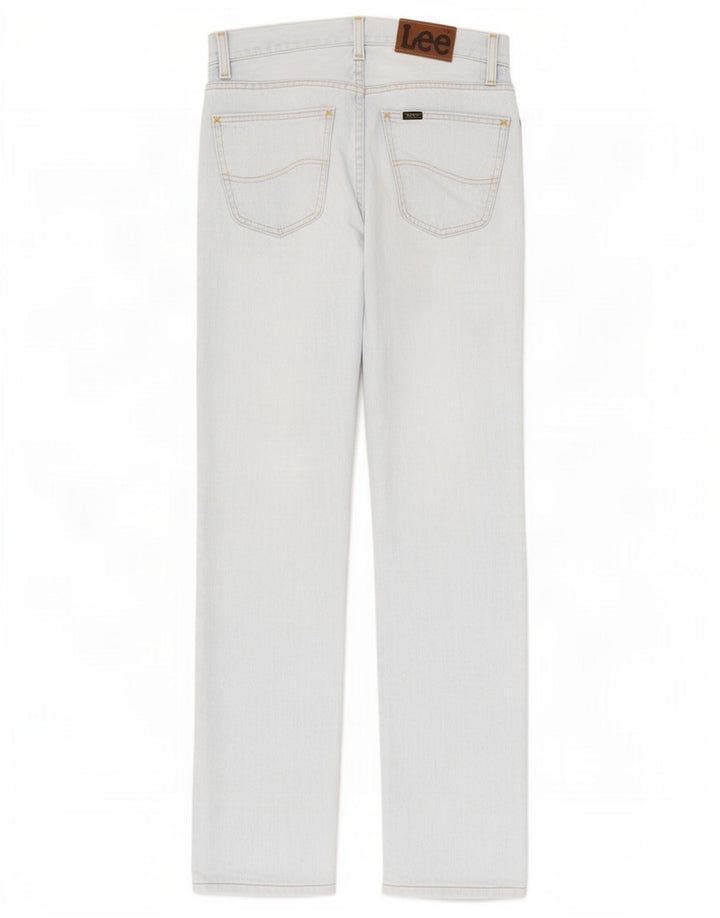 Lee Lige Jeans til kvinder W28 L31 Blå Bomuld