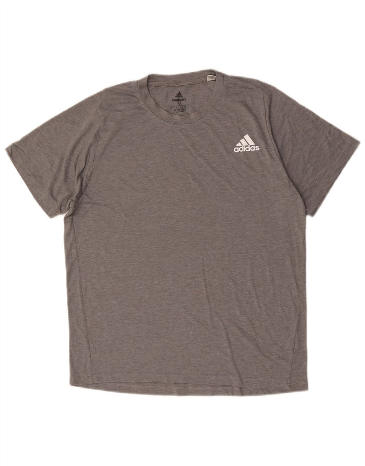 Adidas Herre Aeroready T-Shirt Top Medium Grå