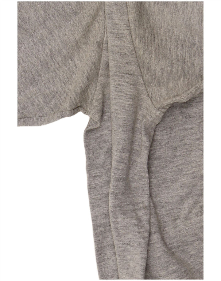 Adidas Herre Grafisk Top Langærmet Stor Grå Bomuld