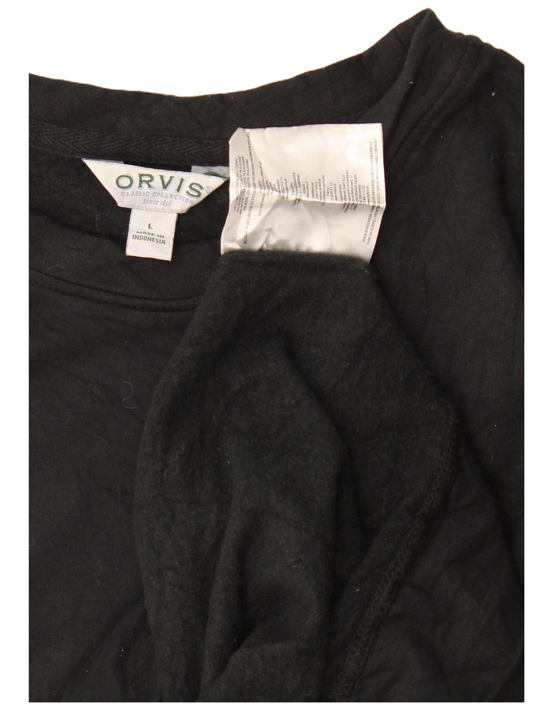 Orvis Dame Sweatshirt Jumper UK 16 Stor Sort Modal