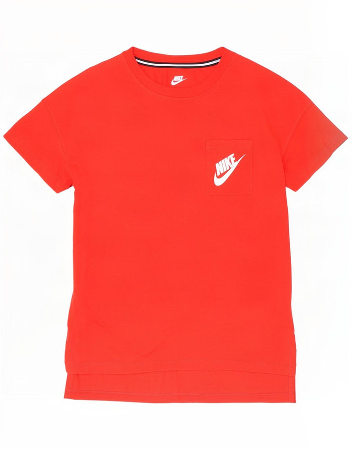 Nike herre T-shirt top lille rød bomuld