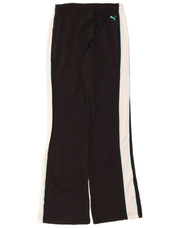 PUMA træningsdragt bukser til kvinder UK 14 Large Black Colourblock Polyester