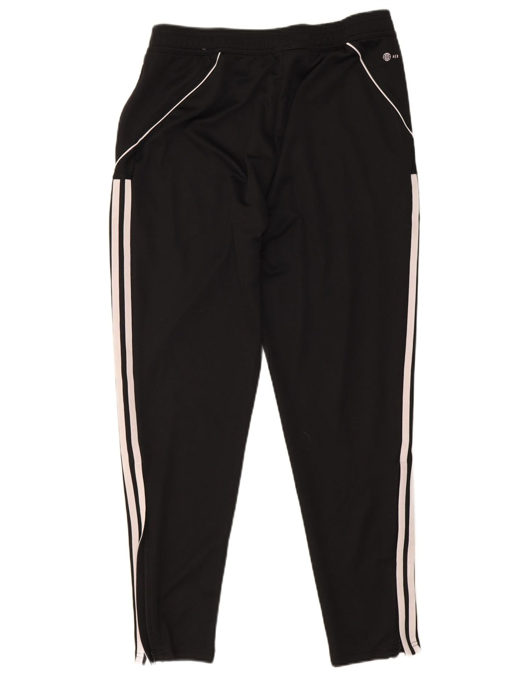 Adidas Herre Slim Fit Træningsdragt Bukser Large Sort Polyester