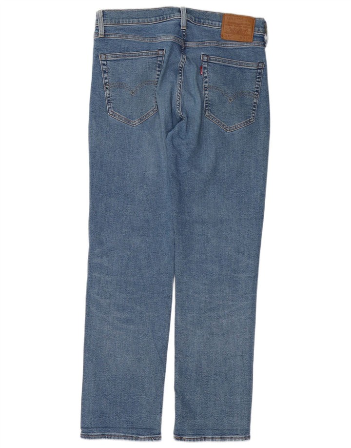 Levi's Herre 514 lige jeans W31 L30 blå bomuld