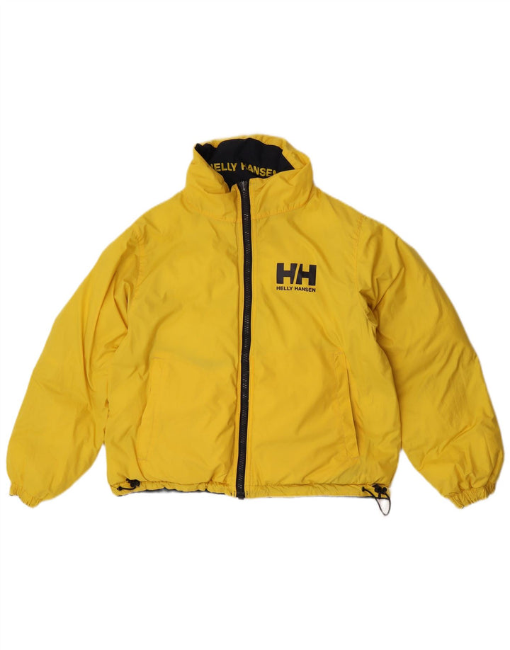 Helly Hansen Herre grafisk vendbar polstret jakke UK 36 Small Yellow
