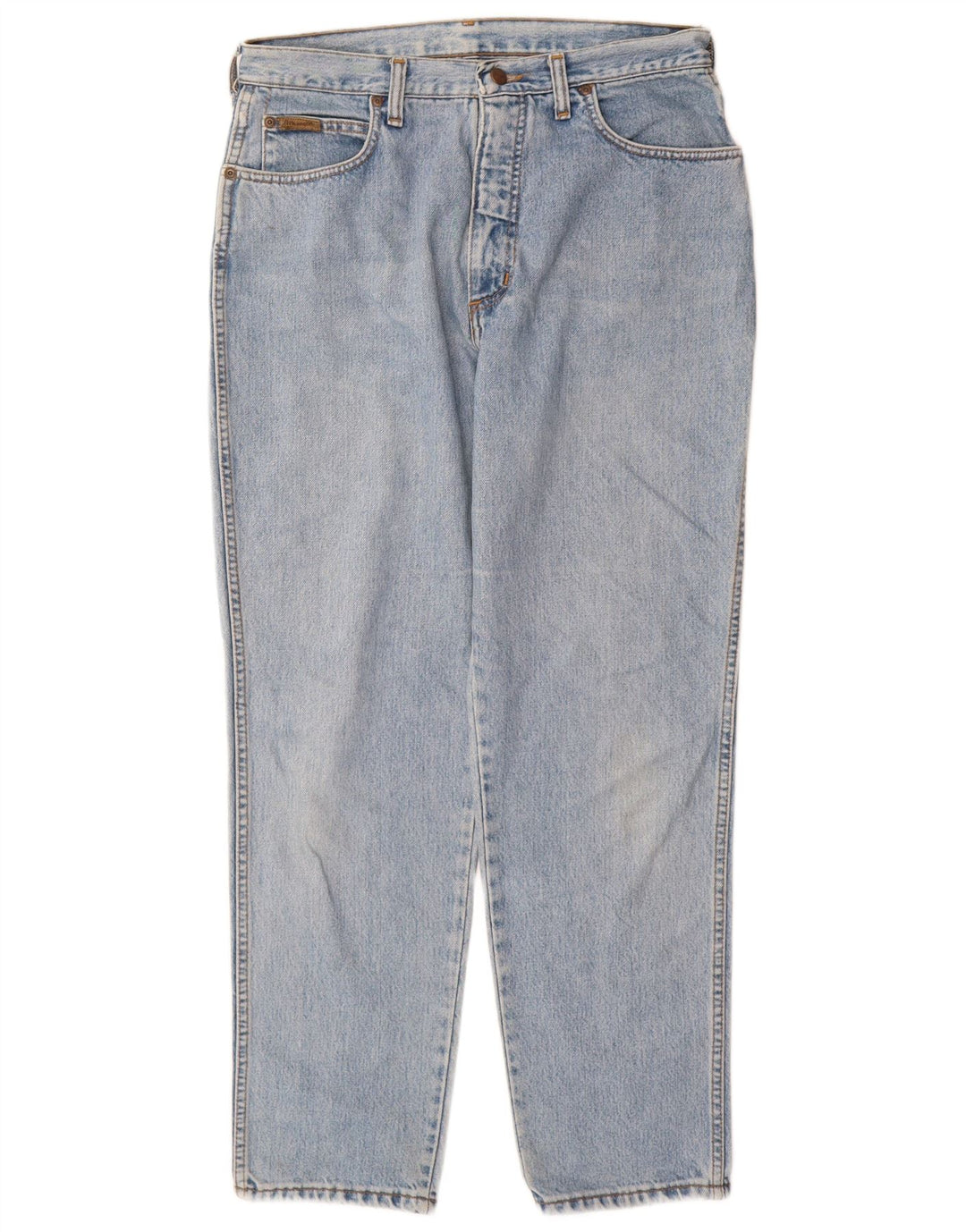 Wrangler Herre Classic Fit Straight Jeans W32 L30 Blå