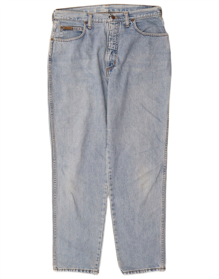 Wrangler Herre Classic Fit Straight Jeans W32 L30 Blå