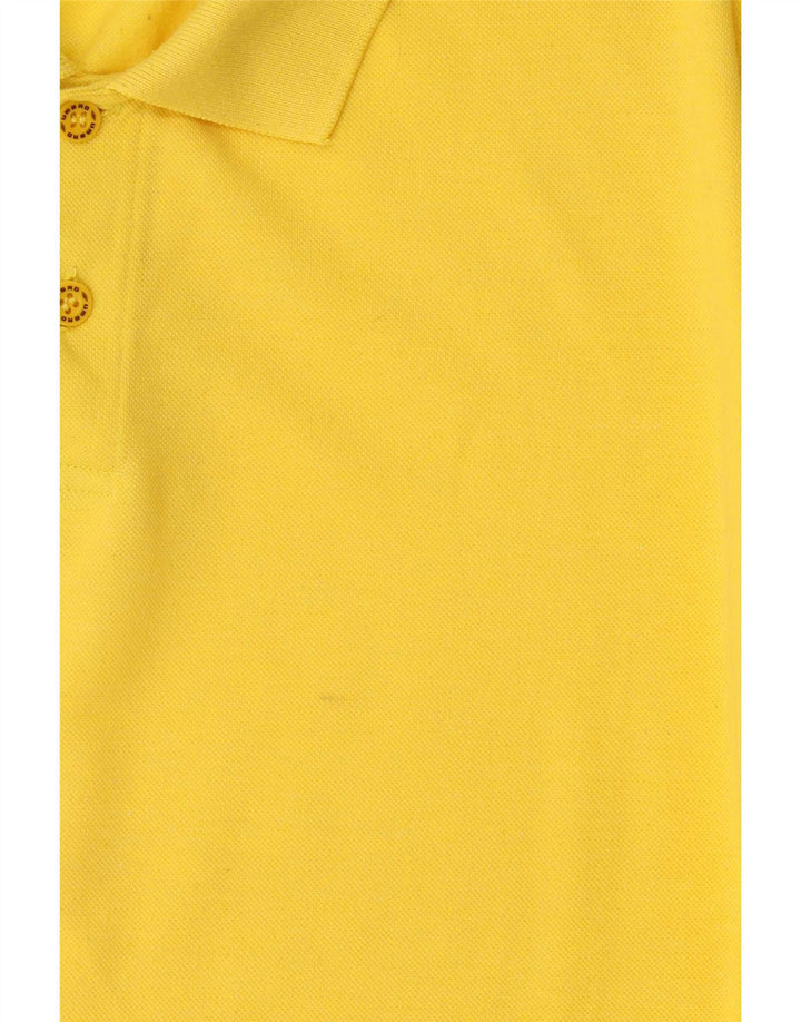 Under Armour Herre Polo Shirt Stor Gul Bomuld