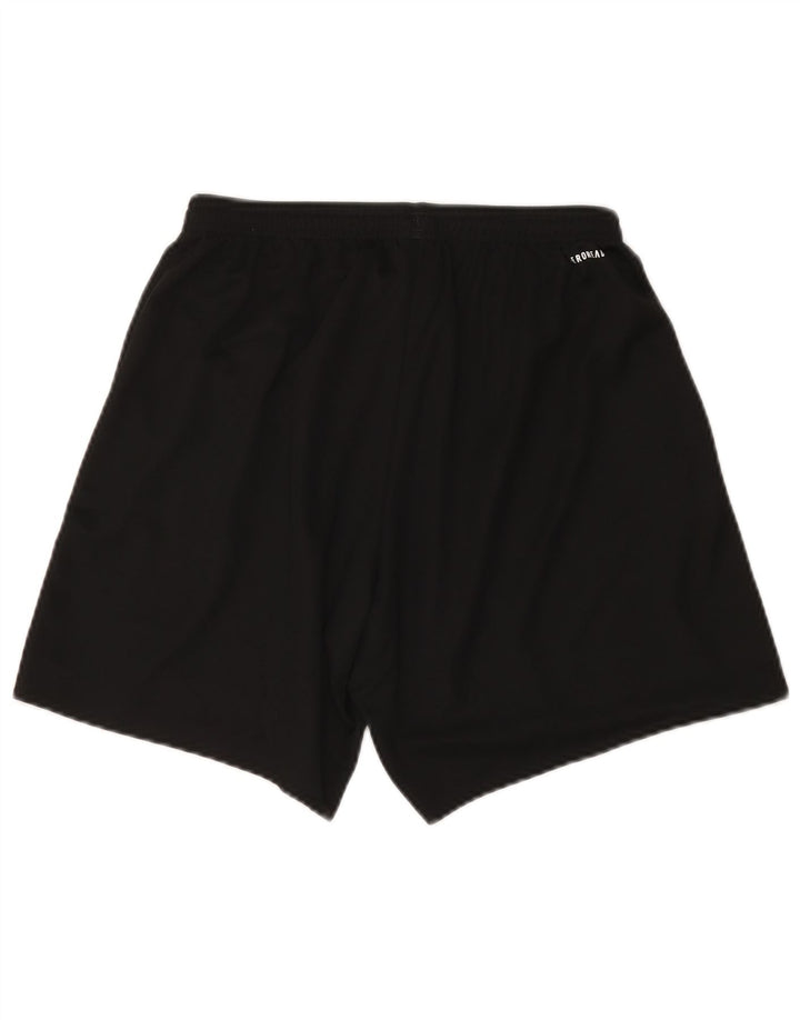 ADIDAS Womens Aeroready Sport Shorts UK 12 Medium Black Polyester