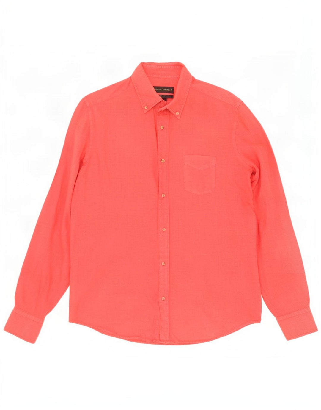 Massimo Dutti Herreskjorte Medium Rød hør