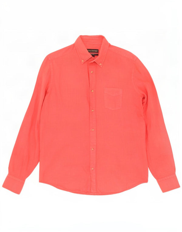 Massimo Dutti Herreskjorte Medium Rød hør