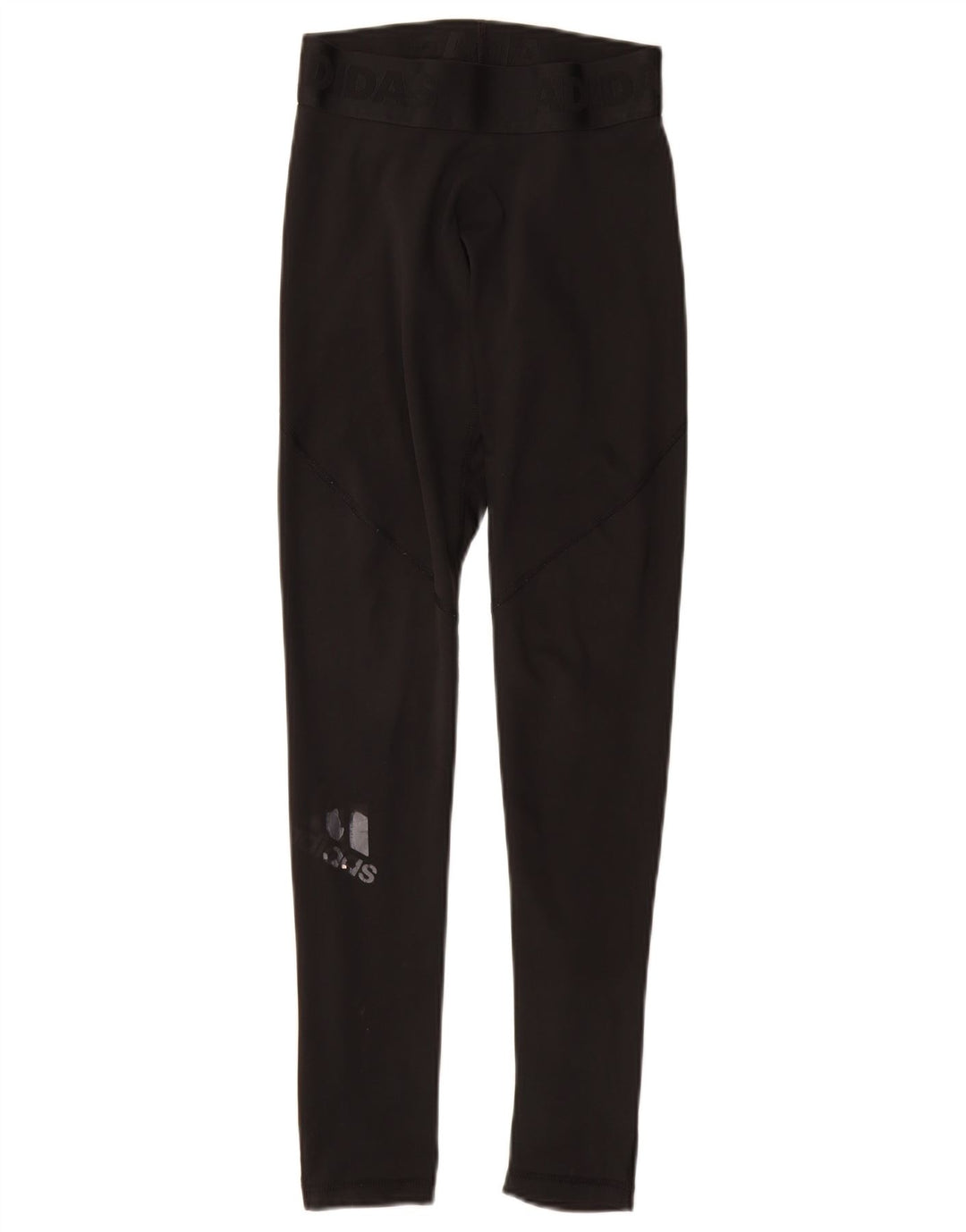 ADIDAS Aeroready Graphic Leggings til kvinder UK 8 Small Black