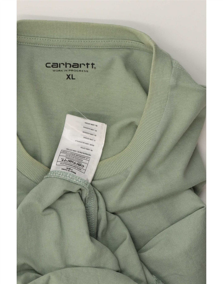 Carhartt Herre Top Langærmet XL Grøn Bomuld
