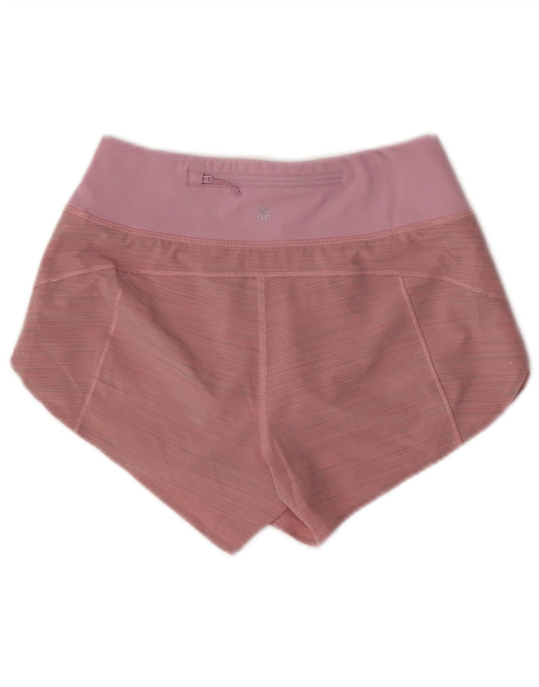 Athleta Dame Sports Shorts UK 2 2XS Pink Nylon