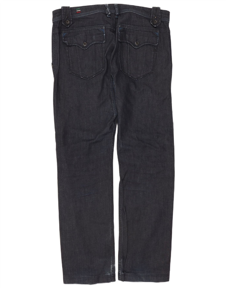 Diesel Herre Slylow Straight Jeans W34 L29 Marineblå Bomuld