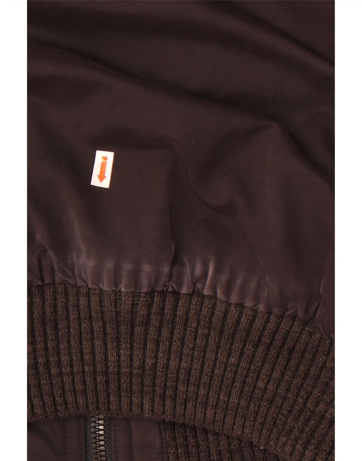 Superdry Bomberjakke med hætte til mænd UK 38 Medium Black Polyester