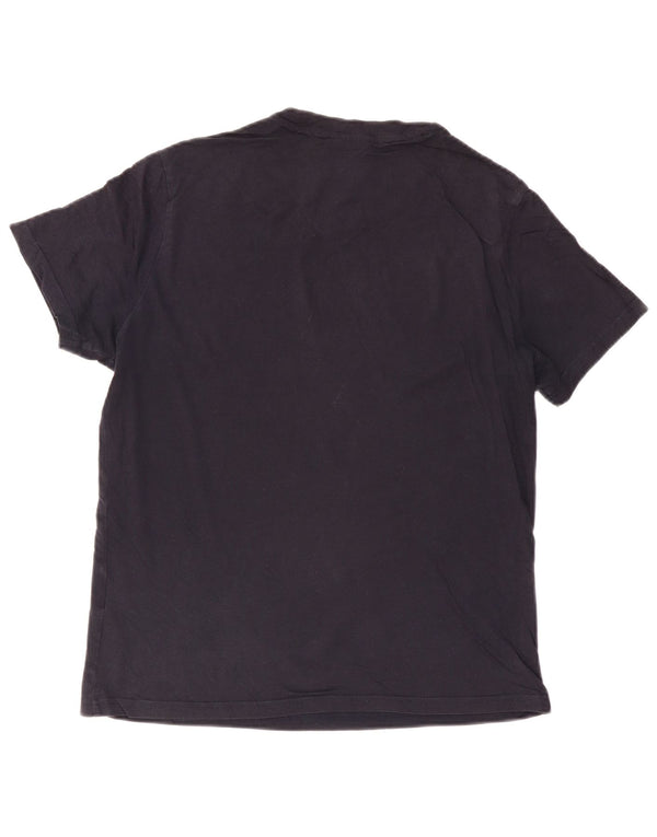 Champion Herre T-Shirt Top Medium Navy Blue