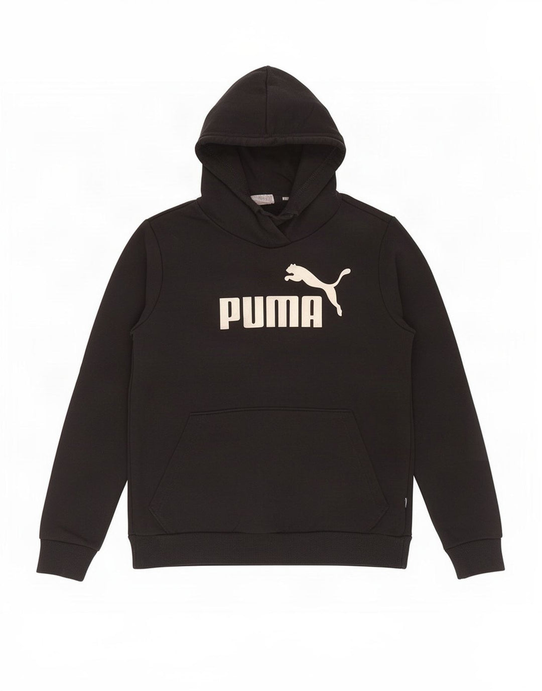 Puma Graphic Hoodie Jumper UK 12 Medium Sort Polyester