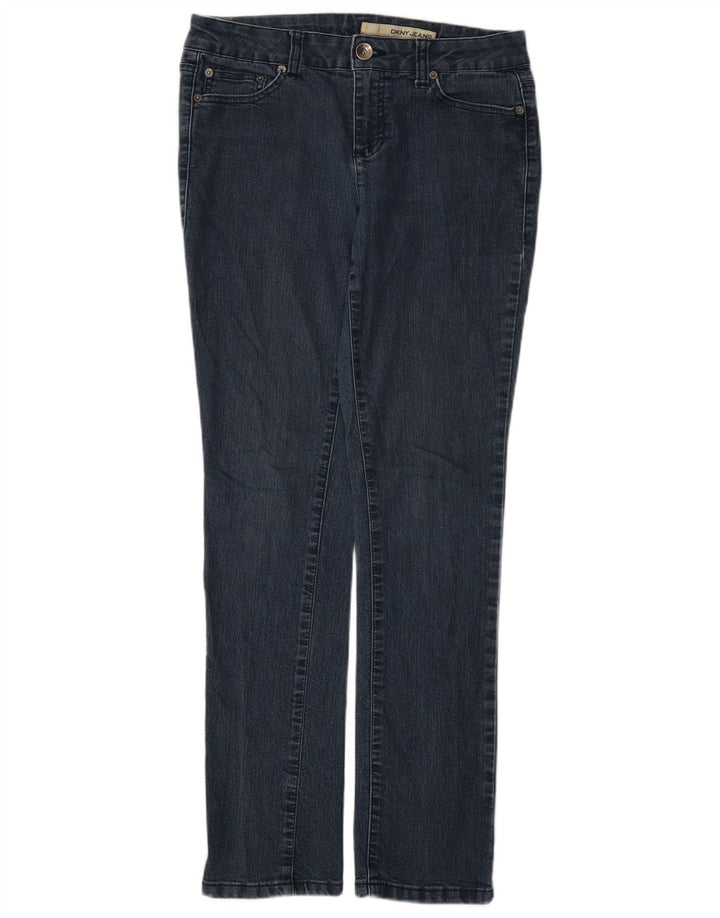 Dkny Dame Slim Jeans US 8 Medium W30 L31 Marineblå Bomuld