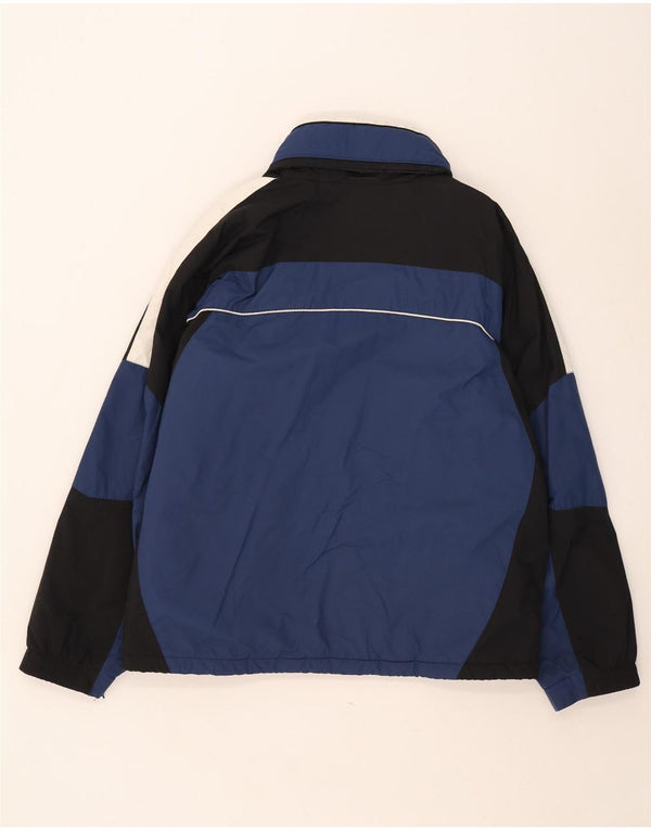 Columbia Herre Hættevindjakke UK 42 XL Navy Blue Colourblock