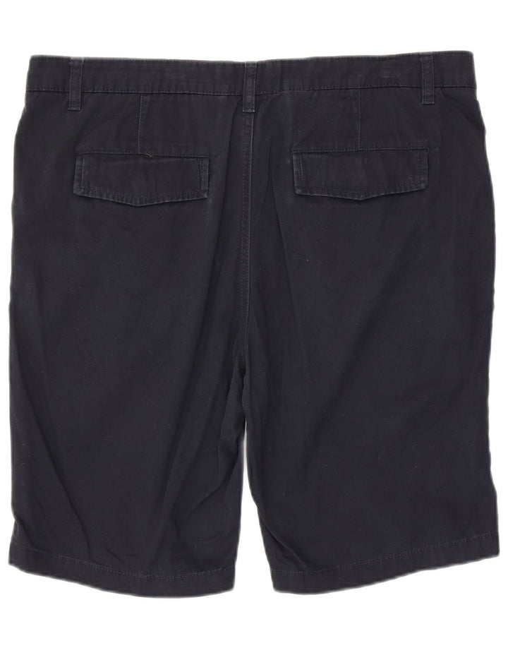 Dacks Herre Regular Fit Chino Shorts IT 56 3XL W40 Marineblå Bomuld